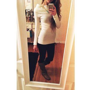 White Long Sweater